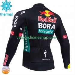Maillot Cyclisme Hiver Thermal Fleece Bora Hansgrohe 2024 Hommes