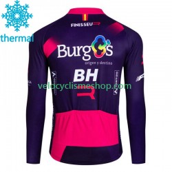 Maillot Cyclisme Hiver Thermal Fleece Burgos Bh 2023 Hommes