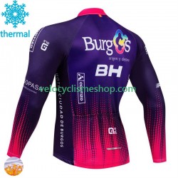 Maillot Cyclisme Hiver Thermal Fleece Burgos Bh 2024 Hommes