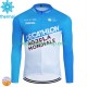 Maillot Cyclisme Hiver Thermal Fleece Decathlon Ag2R 2024 Hommes