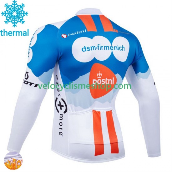 Maillot Cyclisme Hiver Thermal Fleece Dsm 2024 Hommes