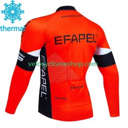 Maillot Cyclisme Hiver Thermal Fleece Efapel 2023 Hommes