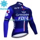 Maillot Cyclisme Hiver Thermal Fleece Fdj Groupama 2023 Hommes