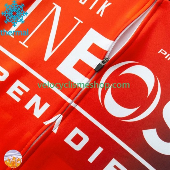 Maillot Cyclisme Hiver Thermal Fleece Ineos Grenadier 2024 Hommes