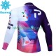 Maillot Cyclisme Hiver Thermal Fleece Israel 2023 Hommes