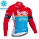 Maillot Cyclisme Hiver Thermal Fleece Lotto Dstny 2023 Hommes