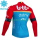 Maillot Cyclisme Hiver Thermal Fleece Lotto Dstny 2023 Hommes