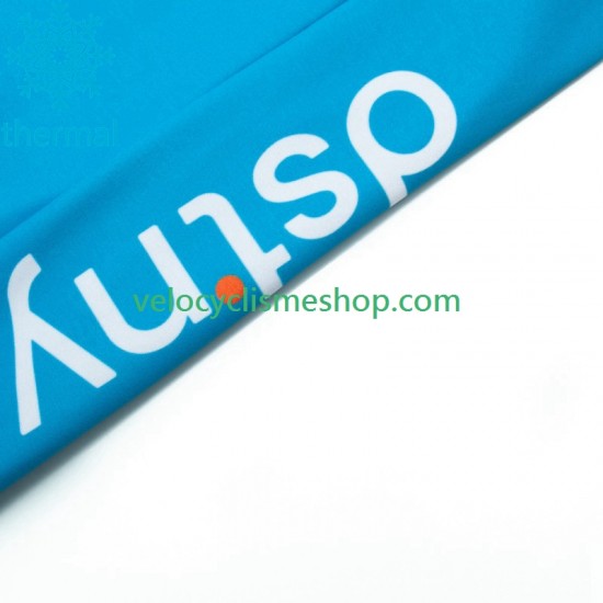 Maillot Cyclisme Hiver Thermal Fleece Lotto Dstny 2023 Hommes