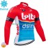 Maillot Cyclisme Hiver Thermal Fleece Lotto Dstny 2024 Hommes