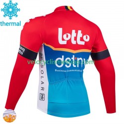 Maillot Cyclisme Hiver Thermal Fleece Lotto Dstny 2024 Hommes