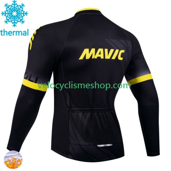 Maillot Cyclisme Hiver Thermal Fleece Mavic 2024 Hommes