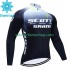 Maillot Cyclisme Hiver Thermal Fleece Scott Sram 2023 Hommes