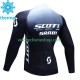 Maillot Cyclisme Hiver Thermal Fleece Scott Sram 2023 Hommes