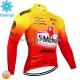 Maillot Cyclisme Hiver Thermal Fleece St Michel Auber 93 Mavic 2024 Hommes
