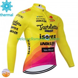 Maillot Cyclisme Hiver Thermal Fleece Tarteletto Isorex 2024 Hommes