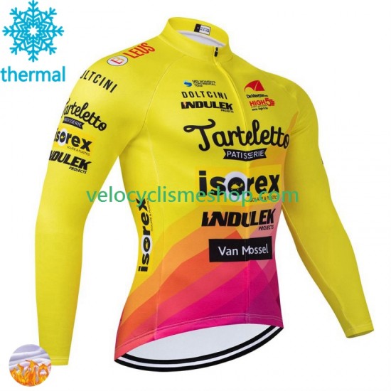 Maillot Cyclisme Hiver Thermal Fleece Tarteletto Isorex 2024 Hommes