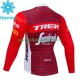 Maillot Cyclisme Hiver Thermal Fleece Trek Segafredo 2023 Hommes N001