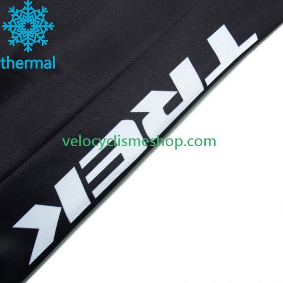 Maillot Cyclisme Hiver Thermal Fleece Trek Segafredo 2023 Hommes