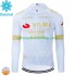 Maillot Cyclisme Hiver Thermal Fleece Visma Lease A Bike 2024 Hommes N002