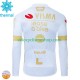Maillot Cyclisme Hiver Thermal Fleece Visma Lease A Bike 2024 Hommes N002