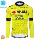 Maillot Cyclisme Hiver Thermal Fleece Visma Lease A Bike 2024 Hommes