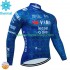 Maillot Cyclisme Hiver Thermal Fleece Visma Lease A Bike Tdf 2024 Hommes