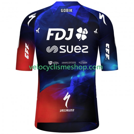 Maillot Cyclisme FDJ SUEZ 2025 Femmes