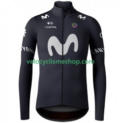 Maillot Cyclisme Manches Longues Movistar Team 2025 Hommes