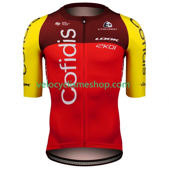 Maillot Cyclisme Team Cofidis 2025 Hommes