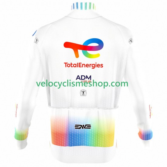 Maillot Cyclisme Manches Longues Team TotalEnergies 2025 Hommes