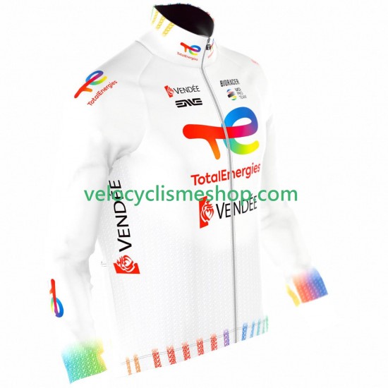 Maillot Cyclisme Manches Longues Team TotalEnergies 2025 Hommes