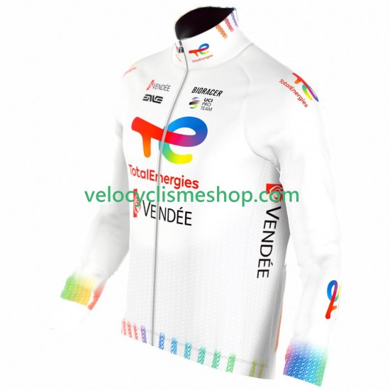 Maillot Cyclisme Manches Longues Team TotalEnergies 2025 Hommes