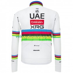 Maillot Cyclisme Manches Longues UAE Team Emirates XRG 2025 Hommes