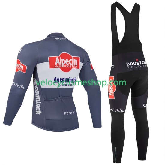 Tenue Maillot M/L + Collant à Bretelles pro alpecin deceuninck 2025 Hommes