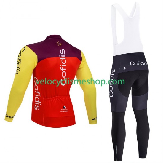 Tenue Maillot M/L + Collant à Bretelles pro cofidis 2025 Hommes
