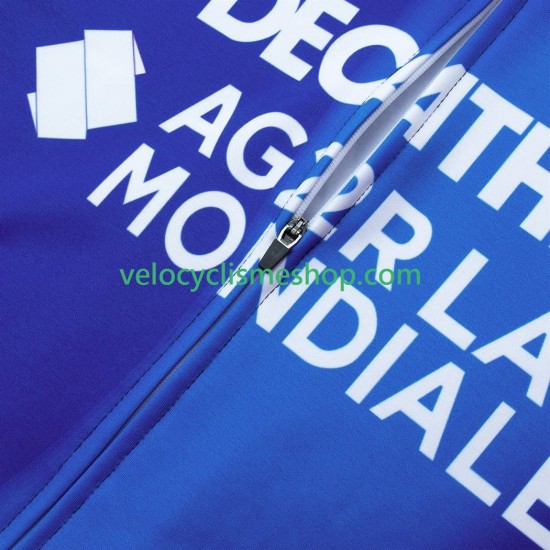 Tenue Maillot M/L + Collant à Bretelles pro decathlon ag2r 2025 Hommes