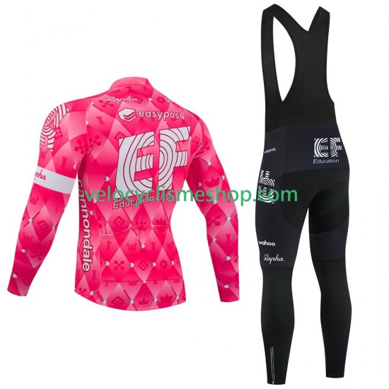 Tenue Maillot M/L + Collant à Bretelles pro ef education easypost 2025 Hommes