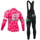 Tenue Maillot M/L + Collant à Bretelles pro ef education easypost 2025 Hommes