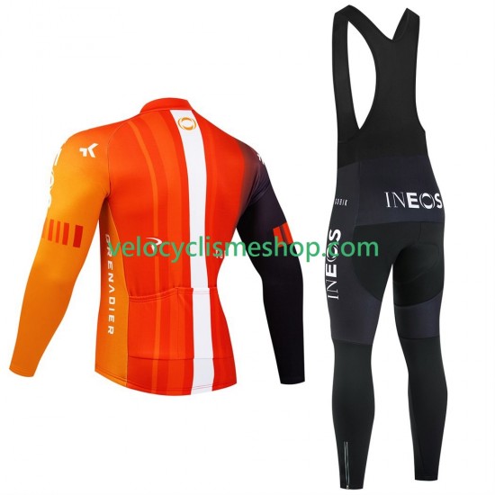 Tenue Maillot M/L + Collant à Bretelles pro ineos grenadier 2025 Hommes