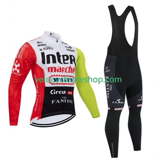 Tenue Maillot M/L + Collant à Bretelles pro intermarche wanty 2025 Hommes