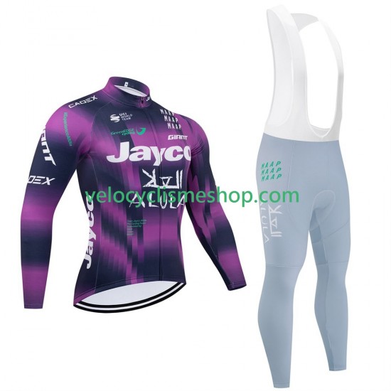 Tenue Maillot M/L + Collant à Bretelles pro jayco alula 2025 Hommes