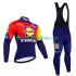 Tenue Maillot M/L + Collant à Bretelles pro lidl trek 2025 Hommes
