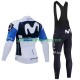 Tenue Maillot M/L + Collant à Bretelles pro movistar 2025 Hommes