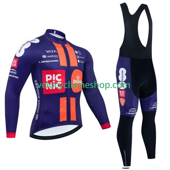 Tenue Maillot M/L + Collant à Bretelles pro picnic postnl 2025 Hommes