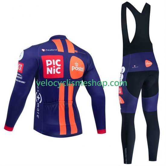 Tenue Maillot M/L + Collant à Bretelles pro picnic postnl 2025 Hommes