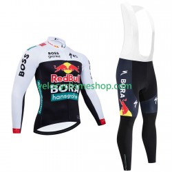 Tenue Maillot M/L + Collant à Bretelles pro red bull bora hansgrohe 2025 Hommes