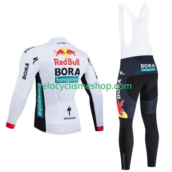 Tenue Maillot M/L + Collant à Bretelles pro red bull bora hansgrohe 2025 Hommes