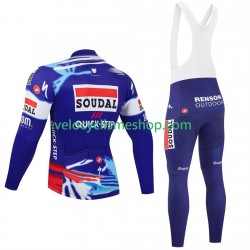 Tenue Maillot M/L + Collant à Bretelles pro soudal quick step 2025 Hommes