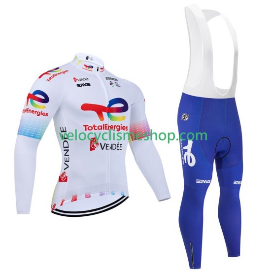 Tenue Maillot M/L + Collant à Bretelles pro totalenergies 2025 Hommes