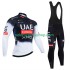Tenue Maillot M/L + Collant à Bretelles pro uae team emirates 2025 Hommes N001